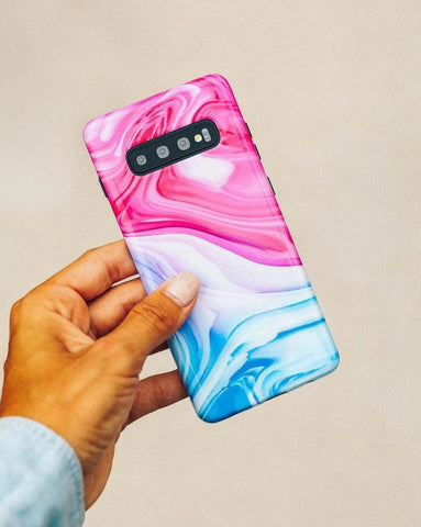 Land & Sea | Marble Swirl Samsung Case