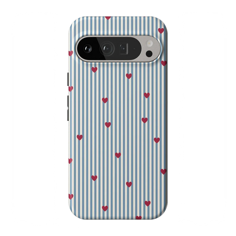 Love Lines | Blue Stripes Case