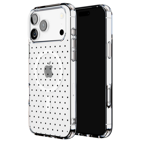 On the Dot | Black Polka Dot Case