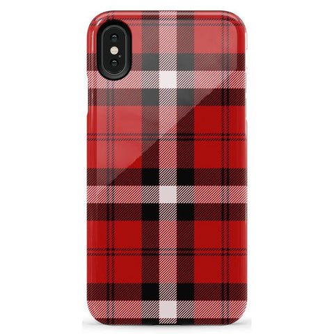 As if! | Red Plaid Case