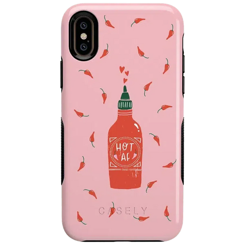 Spicy AF | Pink Chili Hot Sauce Case