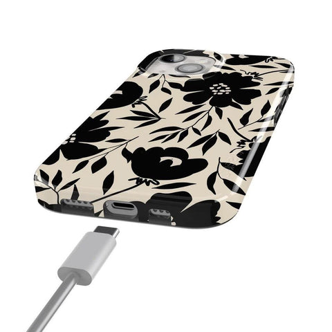 Dark Fantasy | Contrast Floral Case