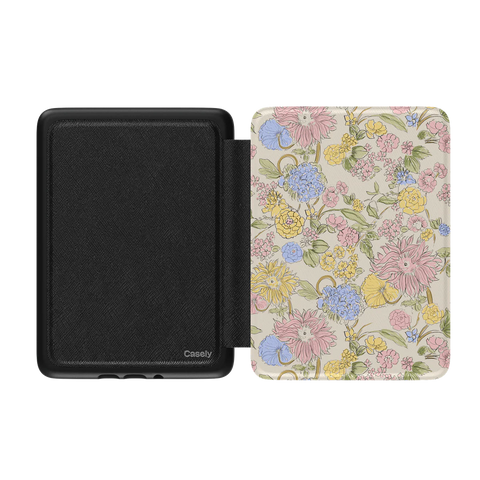 Prairie Blooms | Pastel Floral Kindle Case