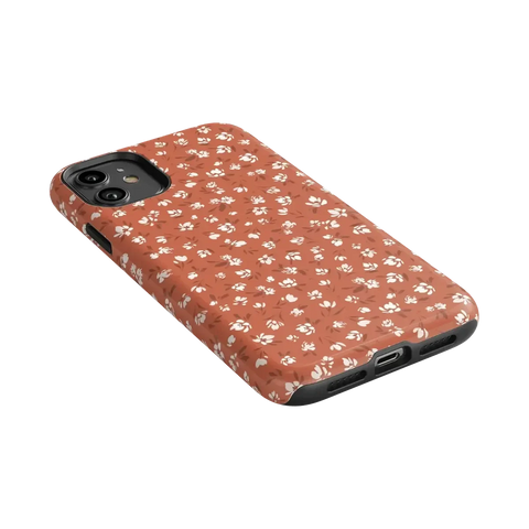 Mocha Meadow | Tiny Flowers Case