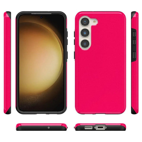 Think Pink | Solid Neon Pink Samsung Case