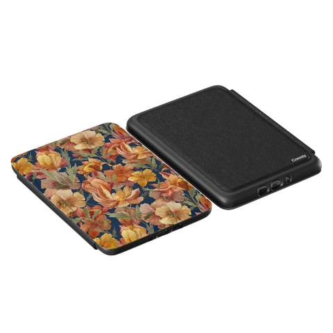 Fallen Gold | Antique Floral Kindle Case