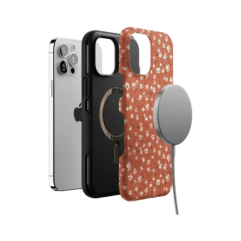 Mocha Meadow | Tiny Flowers Case