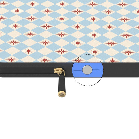 Chelsea Checker | Starlight Tiles Laptop Case
