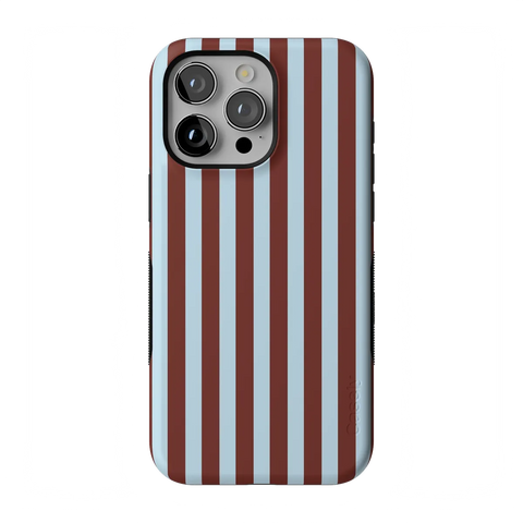 Sunday in Brooklyn | Blue Stripes Case