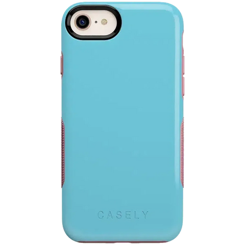 Cotton Candy Electric Blue on Pink | Ultra-Protective Bold Case