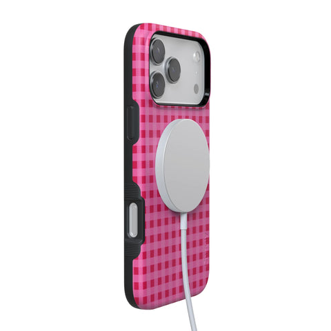 Sweet Jam | Hot Pink Gingham Case