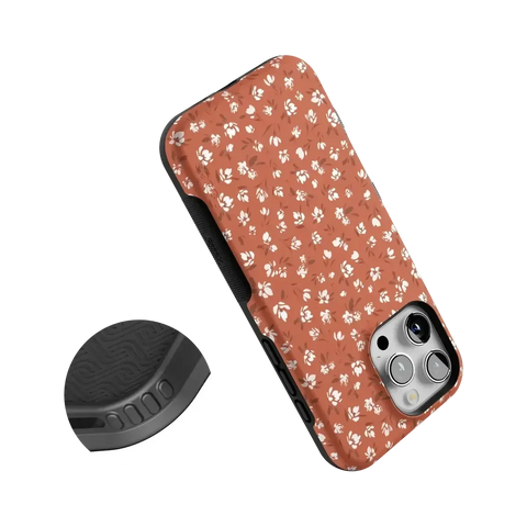 Mocha Meadow | Tiny Flowers Case