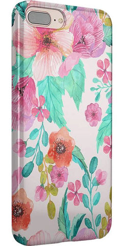 Out And About | Light Pink Floral Case