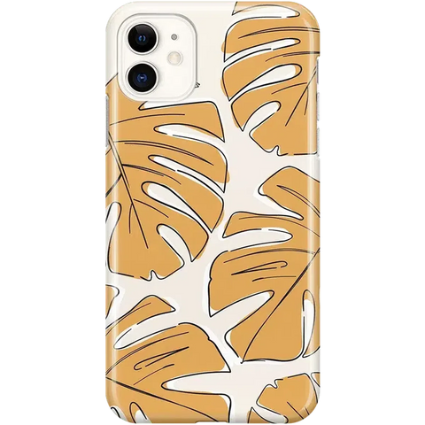 Island Time | Tropical Leaves Floral Case