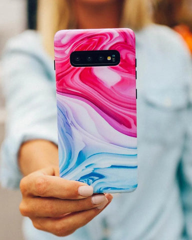 Land & Sea | Marble Swirl Samsung Case