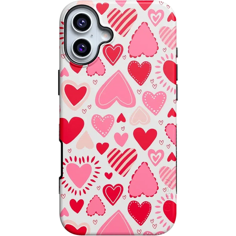Love Struck | Heart Stickers Case