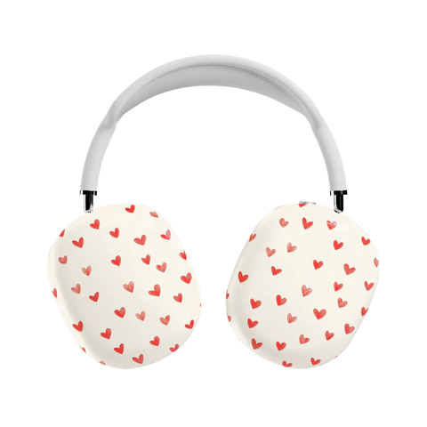 Love Letters | Doodle Hearts AirPods Max Case