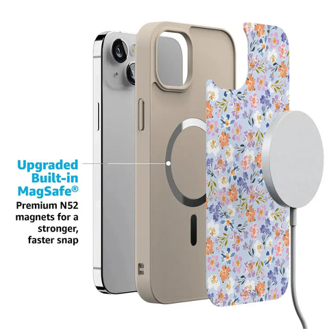 Poppy Meadows | Pastel Floral Case