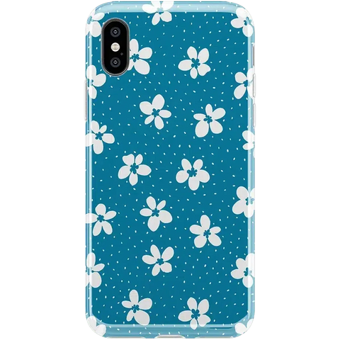 Flower My World | Ocean Blue Floral Case