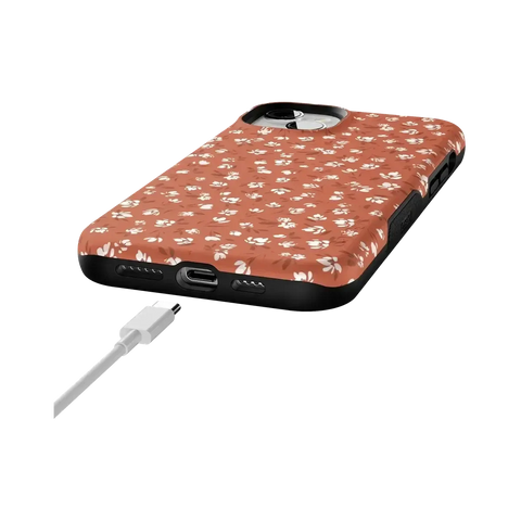 Mocha Meadow | Tiny Flowers Case