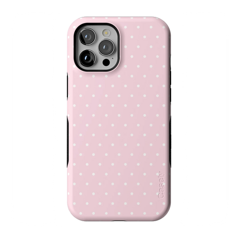 On the Dot | Pink & White Polka Dot Case