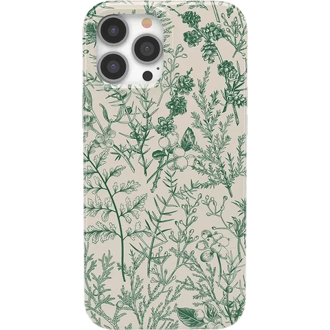 Sage Garden | Green Floral Case
