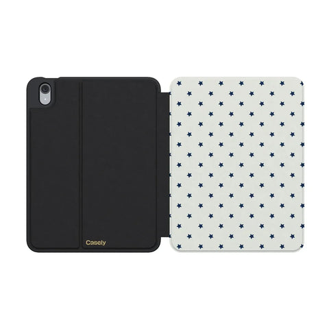 Tiny Stars | Blue & White iPad Case