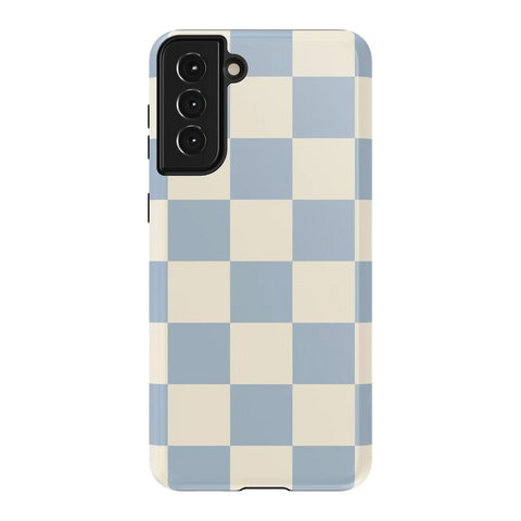 Fit Check | Light Blue Checkerboard Case