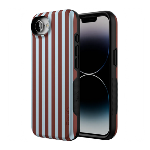 Sunday in Brooklyn | Blue Stripes Case