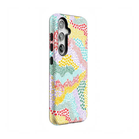 Color Me Happy | Pattern Colorblock Case