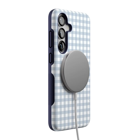Pastel Picnic | Blue Gingham Case