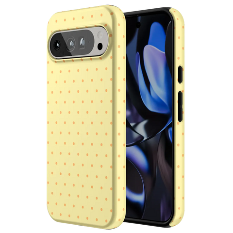 On the Dot | Yellow Polka Dot Case