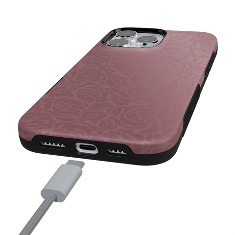 Bordeaux Rose | Moody Monochrome Case