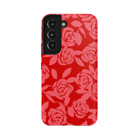 Final Rose | Red & Pink Floral Case