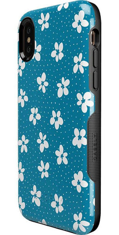Flower My World | Ocean Blue Floral Case