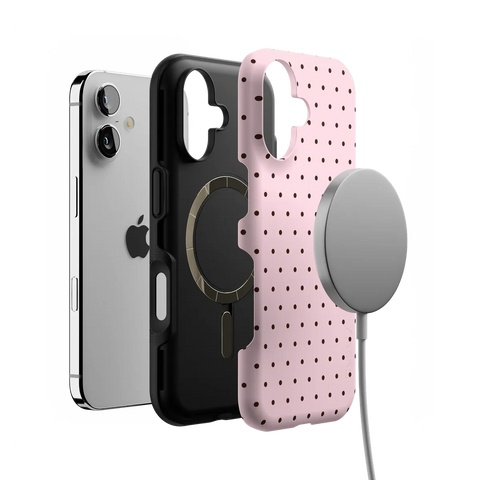 On the Dot | Pink Polka Dot Case