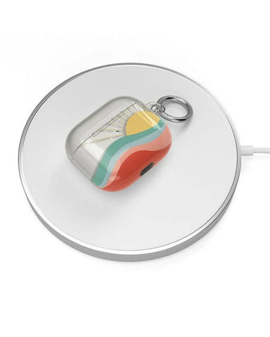 Here Comes the Sun | Colorblock Sunset AirPods Case