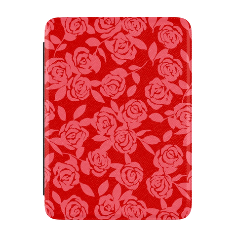 Final Rose | Red & Pink Floral Kindle Case