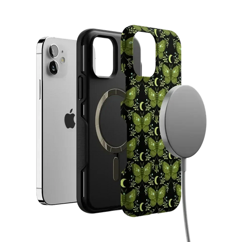 Mystic Moths | Green Twilight Case