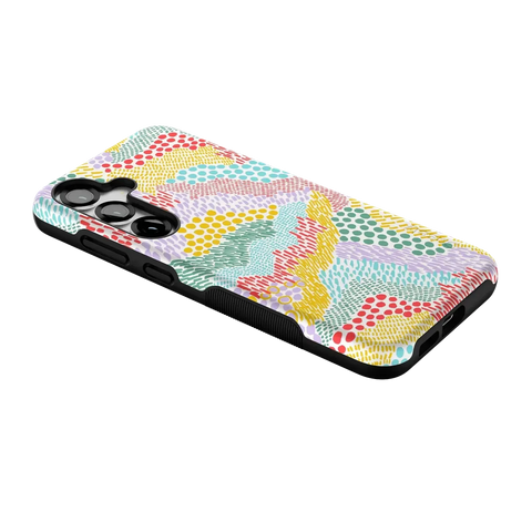 Color Me Happy | Pattern Colorblock Case