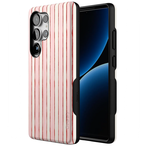 Pretty in Pastel | Blush Stripes Case