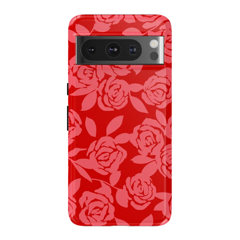 Final Rose | Red & Pink Floral Case