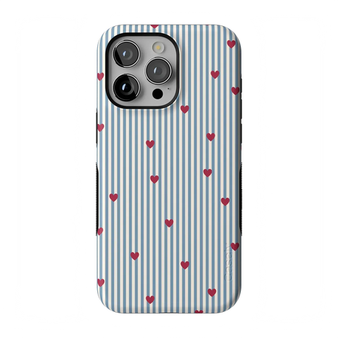Love Lines | Blue Stripes Case