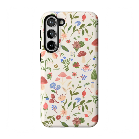 Garden Party | Mushroom Floral Case