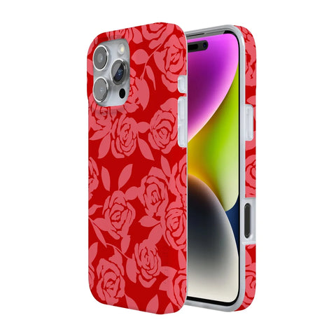 Final Rose | Red & Pink Floral Case
