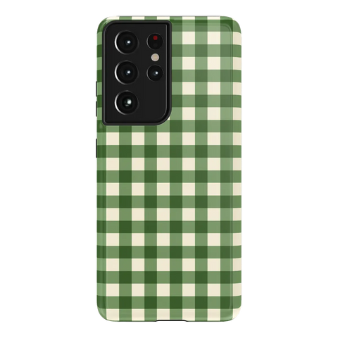 Checked Twice | Green Plaid Case
