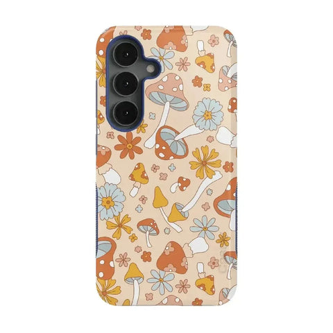 Mushroom Magic | Retro Floral Samsung Case