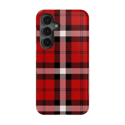 As if! | Red Plaid Case