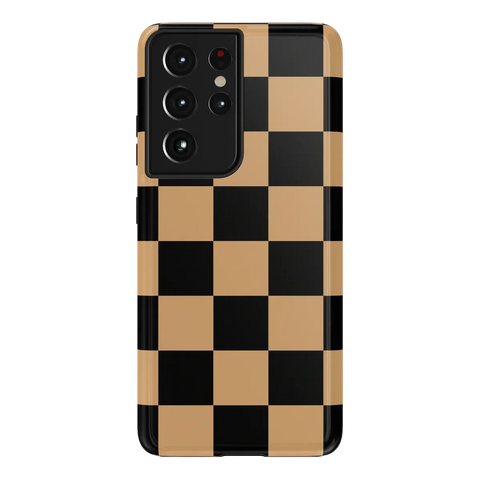 Fit Check | Black & Brown Checkerboard Case