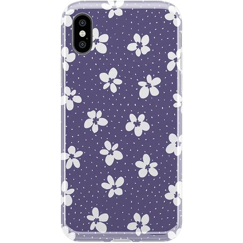 Flower My World | Purple Mauve Floral Case